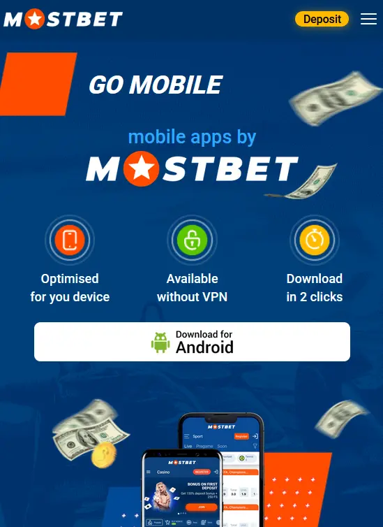 Downloading and installing the Mostbet mobile app on Android