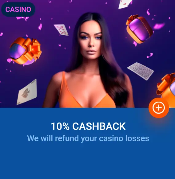 Cashback 10% at Mostbet
