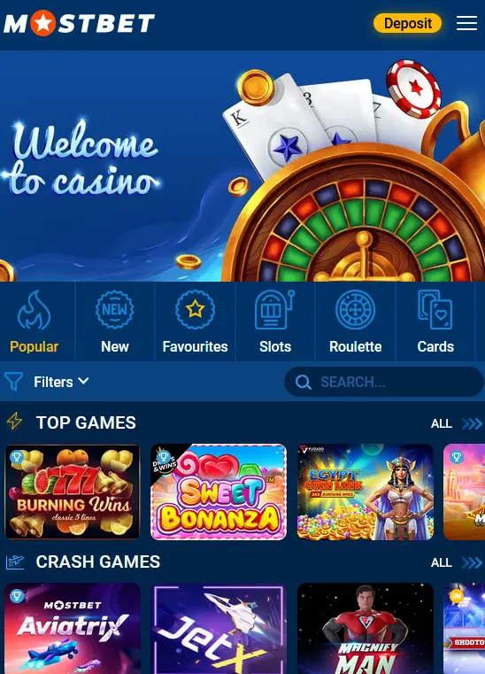 Comparison of Mostbet web version and mobile app