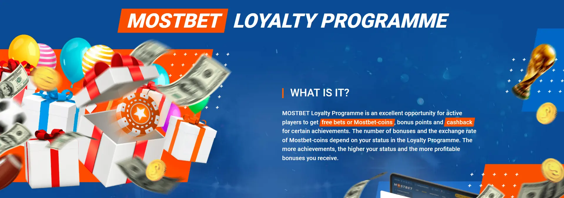 Loyalty programmes at Mostbet Loyalty programmes at Mostbet