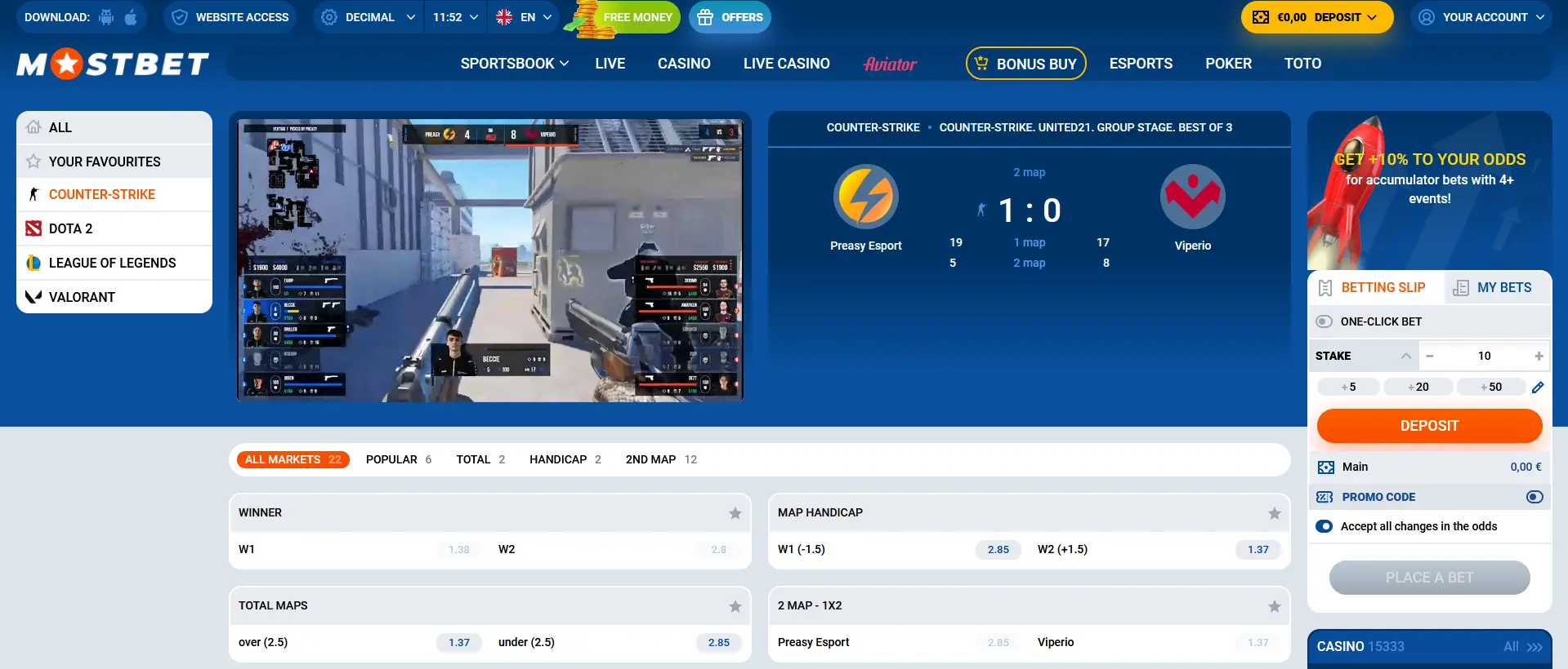 Virtual Sports at Mostbet