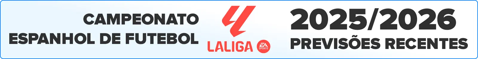 Previsões para o futebol da La Liga espanhola 2025 26
