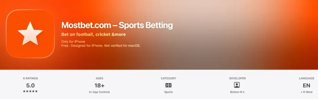 Mostbet App Store