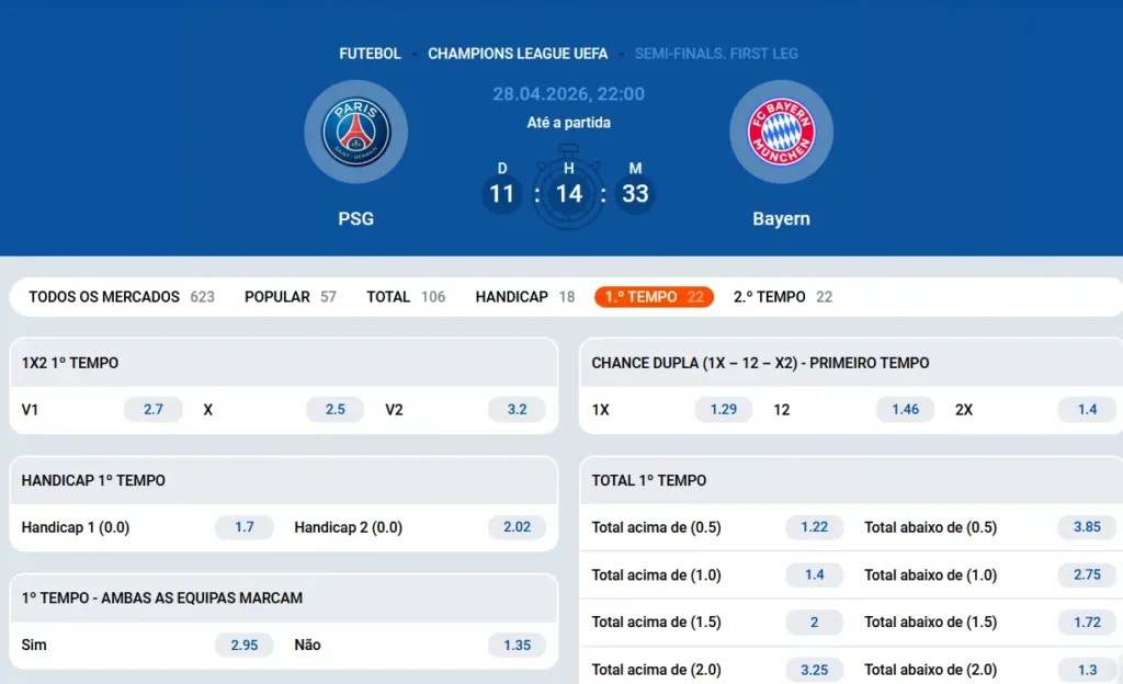 Apostas no primeiro tempo na Mostbet Apostas no primeiro tempo na Mostbet