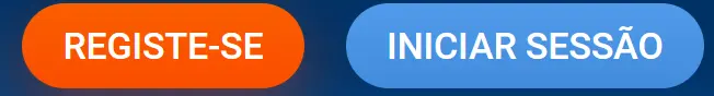 Botões de registo e autorização