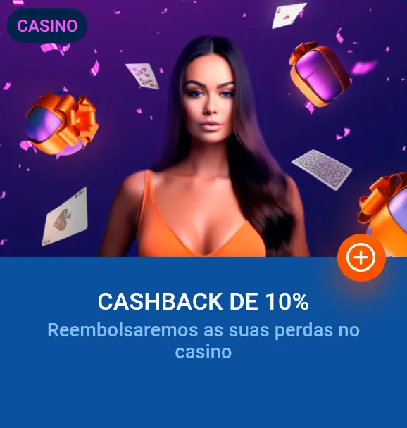 CASHBACK de 10% CASHBACK de 10%