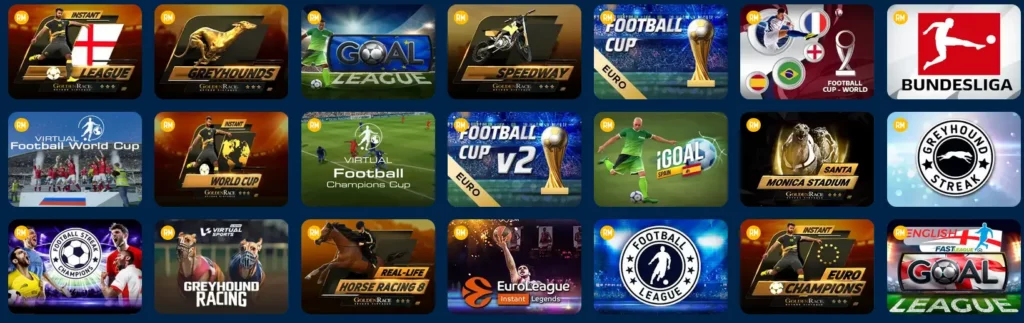 Desportos Virtuais no Mostbet