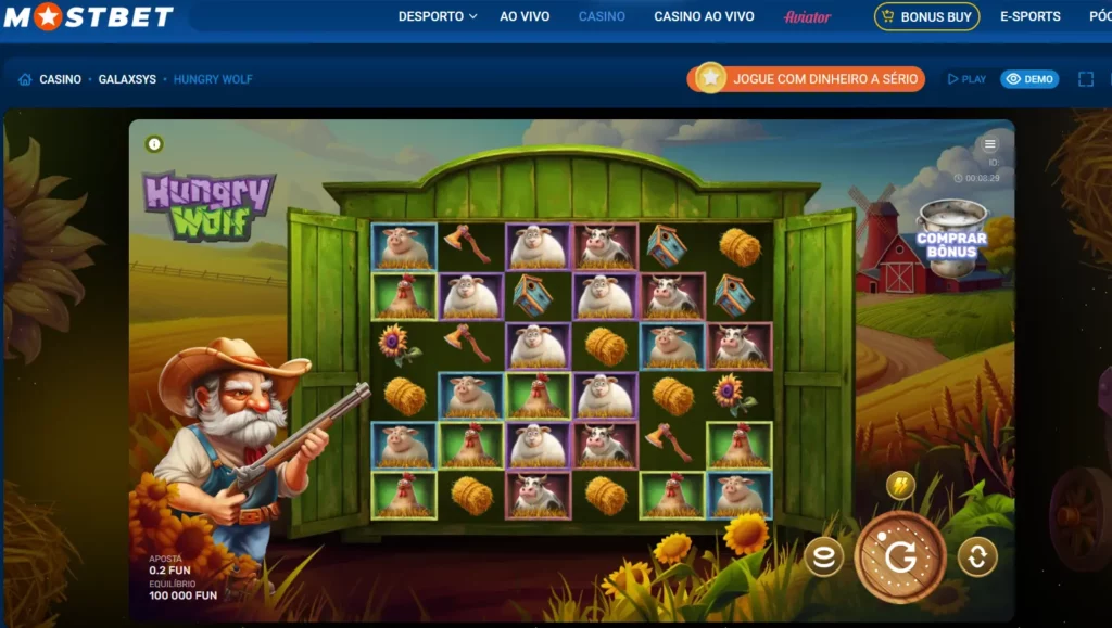 Hungry Wolf na Mostbet Hungry Wolf na Mostbet