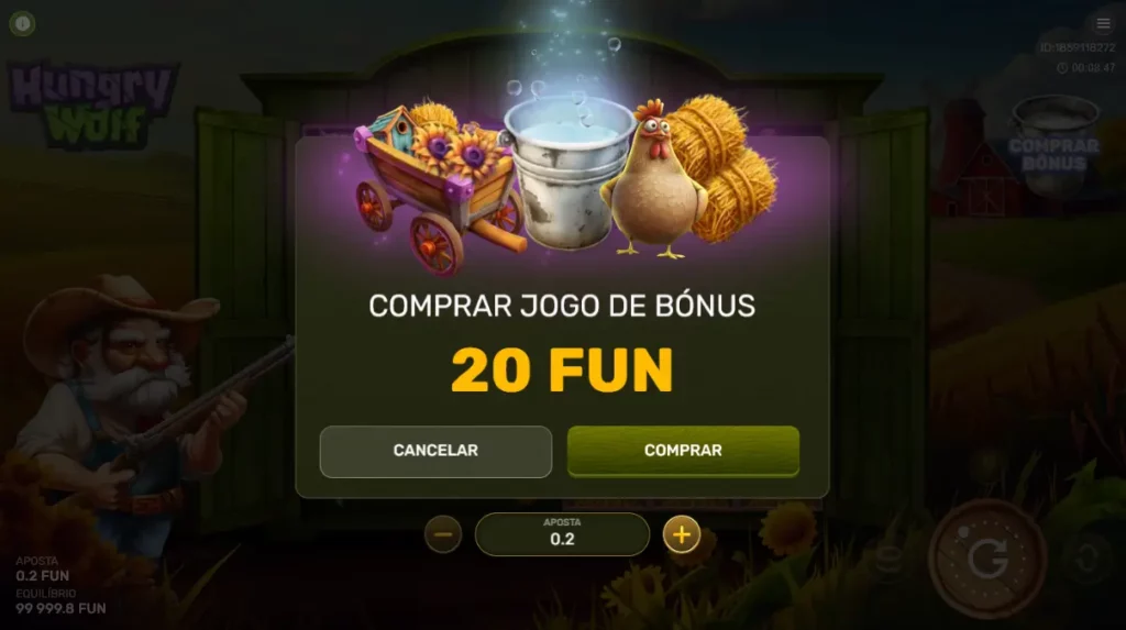 Jogabilidade do Hungry Wolf Jogabilidade do Hungry Wolf