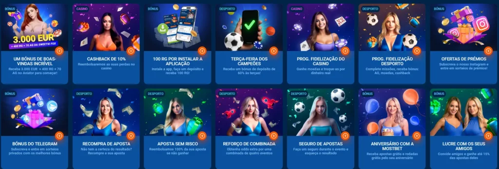Outras Promoções no Mostbet