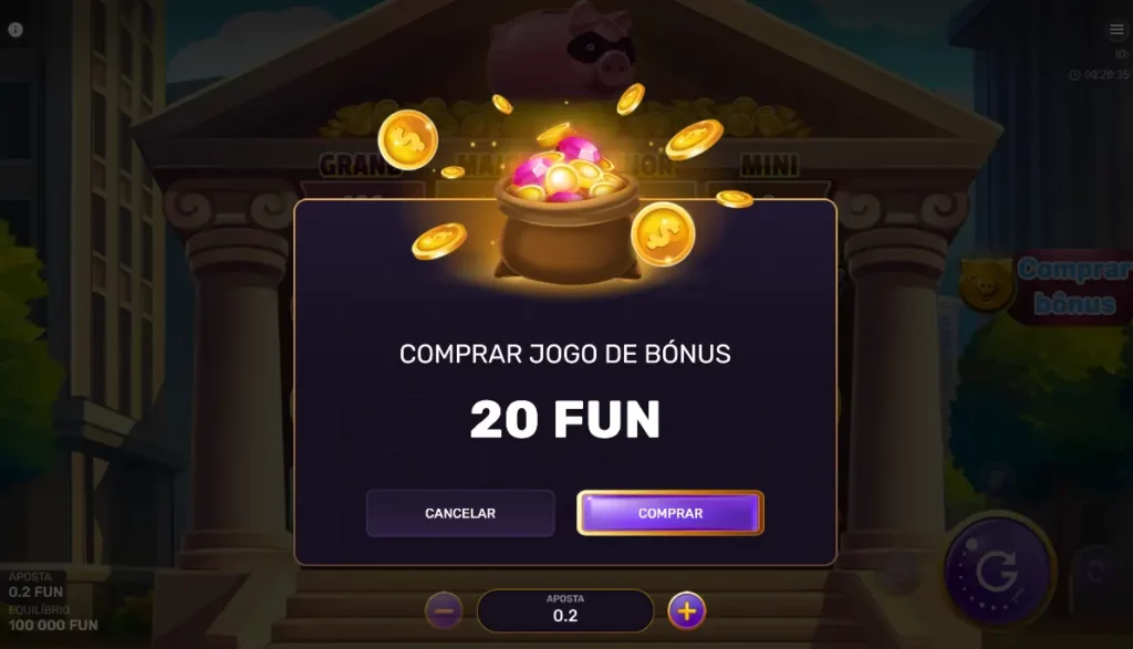 Ronda de Bónus de Gangsta Piggy Ronda de Bónus de Gangsta Piggy