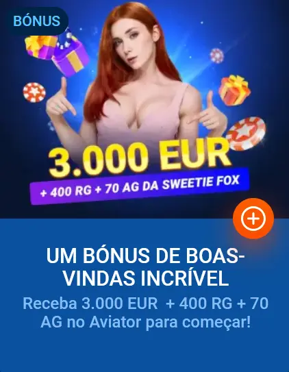 Um bónus de boas-vindas incrível Um bónus de boas-vindas incrível
