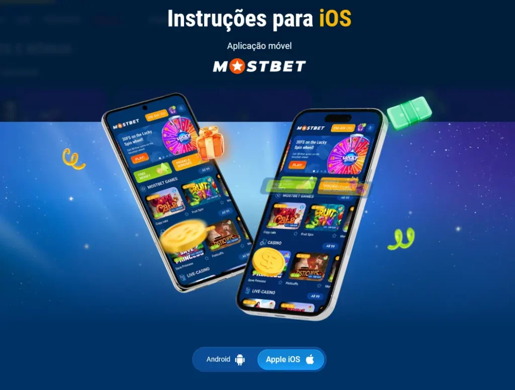Aplicação Mostbet para iOS